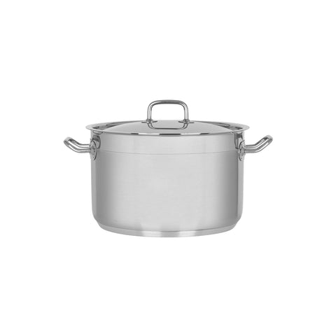 73227 Chef Inox Professional Saucepot w/ Lid 280x175mm / 10.7lt