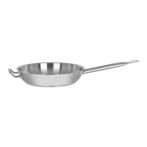 73272 Chef Inox Professional Frypan w/ Help Handle 280x55mm