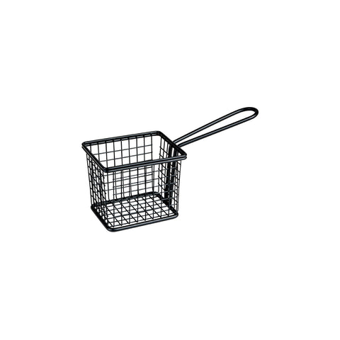 73820-BK Presentation Pieces Moda Soho Rectangular Service Basket Black 94x78x80mm
