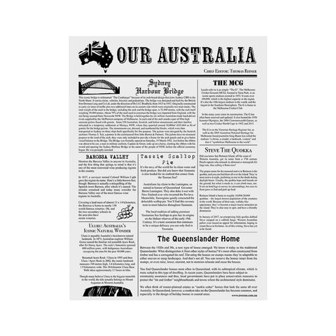 74201 Moda Greaseproof Paper Newsprint 310x380mm