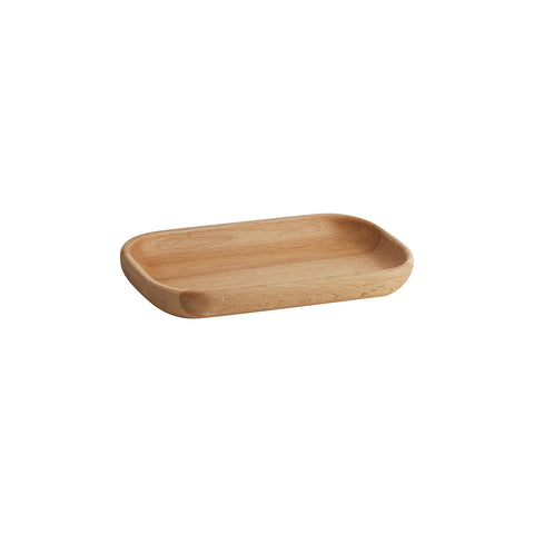 74865 Wooden Servingware Moda Dorf Rectangular Wooden Tray Beechwood 185x120x22mm