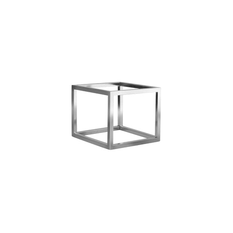 74973 Buffet Risers Athena Buffet Riser Stainless Steel 120x120x120mm