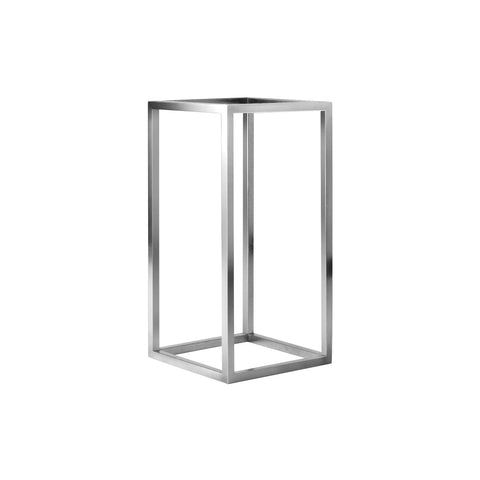 74975 Buffet Risers Athena Buffet Riser Stainless Steel 120x120x240mm