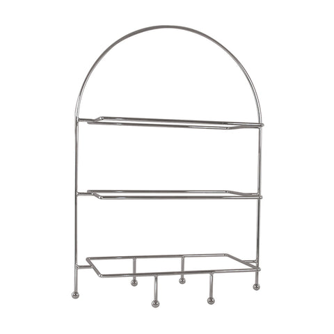 76261 Platter Stands Trenton Rectangular 3-Tier Platter Stand 705mm