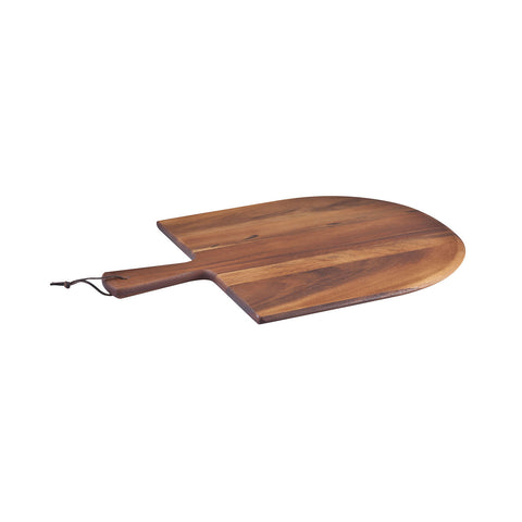 76803 Moda Artisian Wooden Servingware Pizza Peel Paddle Board 355x350mm