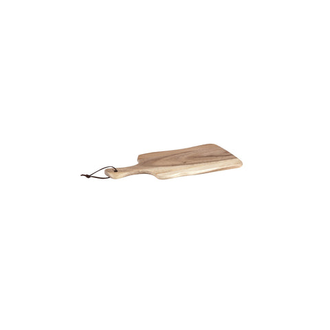 76862 Moda Artisian Wooden Servingware Rustic Rectangular Paddle Board 215x150mm