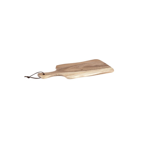 76864 Moda Artisian Wooden Servingware Rustic Rectangular Paddle Board 355x200mm