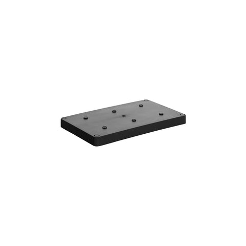 769000 Utopia Illumina Charging Trays Standard Multiple Contact Charging Shelf Black 447x33mm