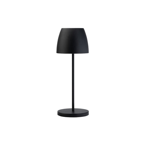 769101 Utopia Illumina LED Table Lamp Monteserrat Black Cordless Lamp 300x110mm