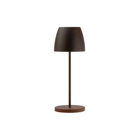 769102 Utopia Illumina LED Table Lamp Monteserrat Cocoa Cordless Lamp300x110mm