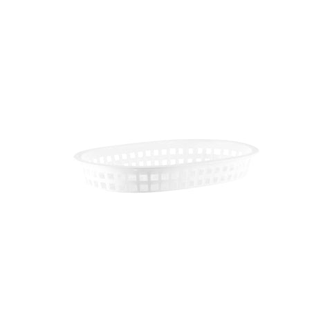 78706 Chef Inox Coney Island Basket White Plastic 270x180x40mm