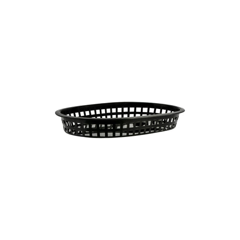 78707 Chef Inox Coney Island Basket Black Plastic 270x180x40mm