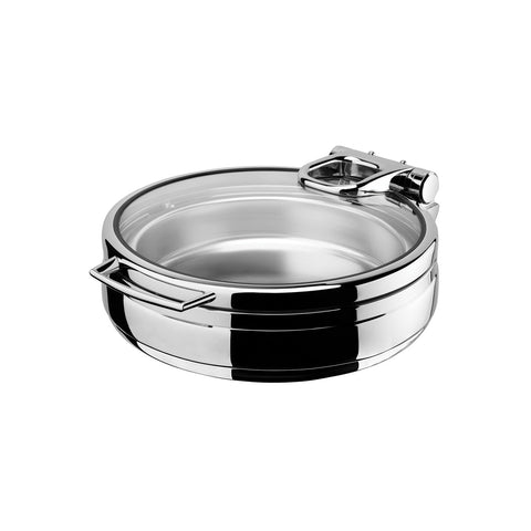 8320023 Athena Regal Induction Chafer Regal Round Induction Chafer Large - Glass Lid 470x560x150mm