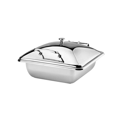 8332301 Athena Princess Induction Chafer Princess Rectangular Induction Chafer 2/3 Size - Stainless Steel Lid 440x410x240mm