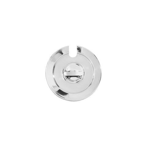 84407-C Round Stainless Steel Soup / Bain-Marie Inserts & Covers Round Soup / Bain-Marie Notched Cover 232mm CH May Catering Supplies