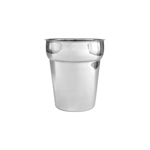 84407 Round Stainless Steel Soup / Bain-Marie Inserts & Covers Round Soup / Bain-Marie Insert 232x210mm / 7.0Lt CH May Catering Supplies