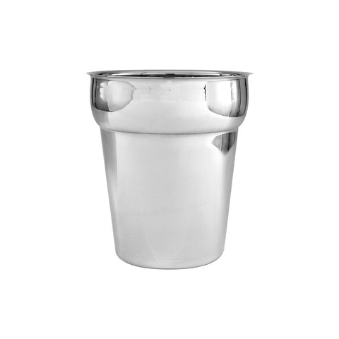 84411 Round Stainless Steel Soup / Bain-Marie Inserts & Covers Round Soup / Bain-Marie Insert 285x210mm / 11.0Lt CH May Catering Supplies