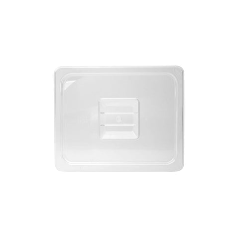852100 Black Polycarbonate Gastronorm Food Pans 1/1 Size Clear Polycarbonate Food Pan Solid Cover CH May Catering Supplies