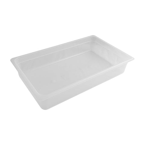 GastroPlast 859104 1/1 Size Polypropylene Pan 530x325x100mm CH May Catering Supplies