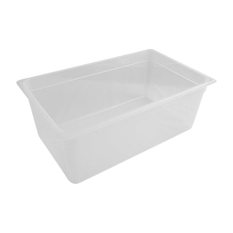 GastroPlast 859108 1/1 Size Polypropylene Pan 530x325x200mm CH May Catering Supplies
