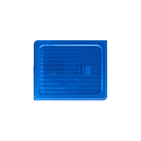 GastroPlast 859200-BL 1/2 Size Polypropylene Cover Blue 325x265mm CH May Catering Supplies