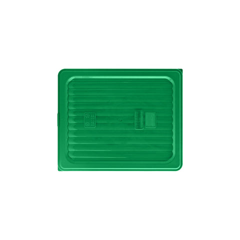 GastroPlast 859200-GN 1/2 Size Polypropylene Cover Green 325x265mm CH May Catering Supplies