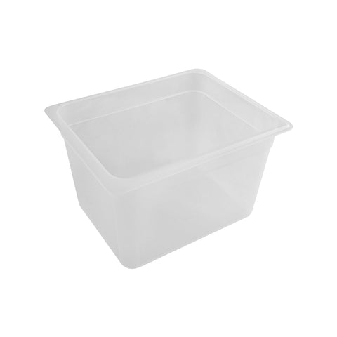 GastroPlast 859208 1/2 Size Polypropylene Pan 325x265x200mm CH May Catering Supplies
