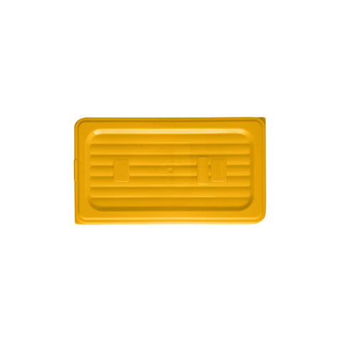 GastroPlast 859300-Y 1/3 Size Polypropylene Cover Yellow 325x175mm CH May Catering Supplies