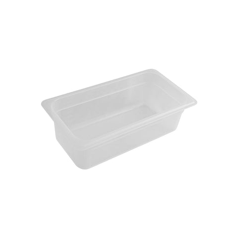 GastroPlast 859304 1/3 Size Polypropylene Pan 325x175x100mm CH May Catering Supplies