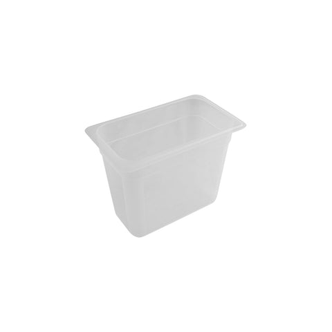 GastroPlast 859408 1/4 Size Polypropylene Pan 265x162x200mm CH May Catering Supplies