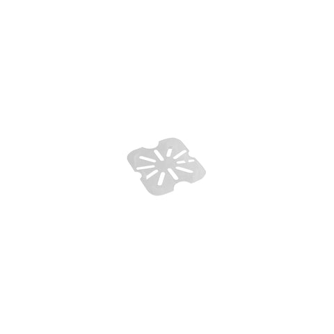 GastroPlast 859610 1/6 Size Polypropylene Drain Plate 176x162mm CH May Catering Supplies
