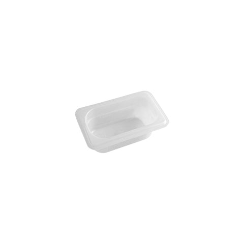 GastroPlast 859902 1/9 Size Polypropylene Pan 176x108x65mm CH May Catering Supplies
