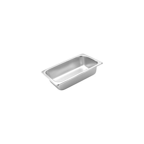 8714065 Standard Steam Pans 1/4 Size Stainless Steel Pan 265x162x65mm / 1.5Lt