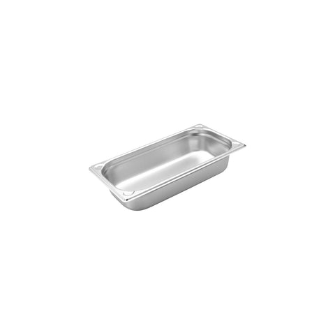 893100 Commercial Stainless Steel Gastronorm Pans & Covers 1/3 Size Stainless Steel Pan 325x175x100mm / 4.1Lt CH May Catering Supplies