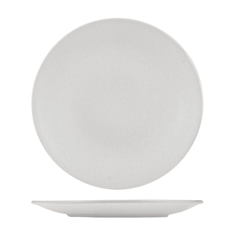 9029367 Zuma Pearl Aspen Dinnerware Collection Round Coupe Plate 285mm