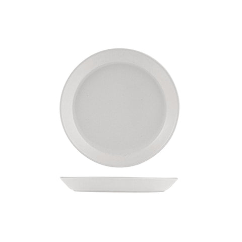 9029375 Zuma Pearl Aspen Dinnerware Collection Round Plate Tapered 24x170mm