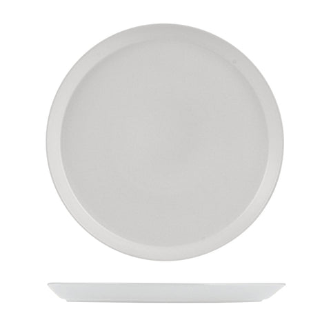 9029378 Zuma Pearl Aspen Dinnerware Collection Round Plate Tapered 24x280mm