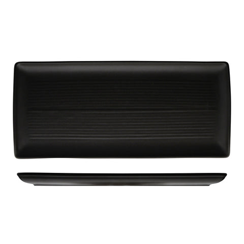 90984 Zuma Bluestone Dinnerware Collection Rectangular Share Platter 395 x 180mm