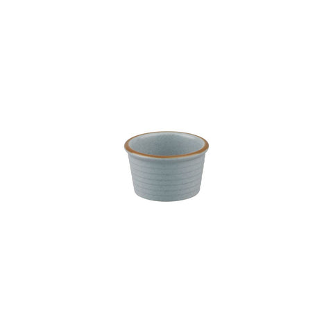 9099216 Zuma Bluestone Dinnerware Collection Ribbed Sauce Ramekin 85x50mm / 140ml