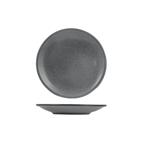 9099461 Zuma Gravel Dinnerware Collection Round Coupe Plate 180mm