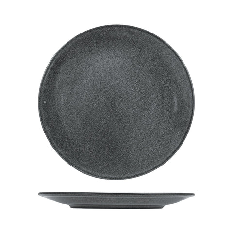 9099465 Zuma Gravel Dinnerware Collection Round Coupe Plate 260mm