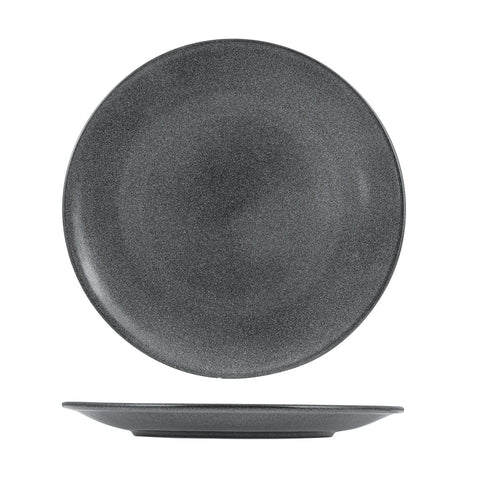 9099467 Zuma Gravel Dinnerware Collection Round Coupe Plate 285mm