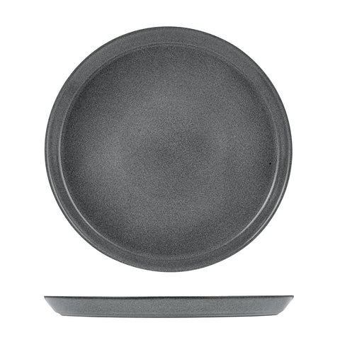 9099478 Zuma Gravel Dinnerware Collection Round Plate Tapered 24x280mm