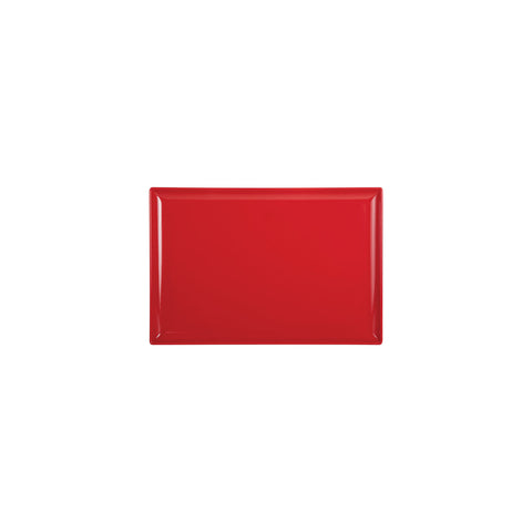 91030-R Ryner Melamine Red Rectangular Platter 250x170mm