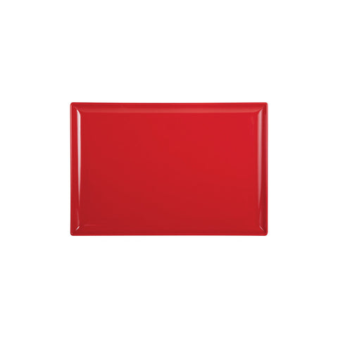 91034-R Ryner Melamine Red Rectangular Platter 350x240mm