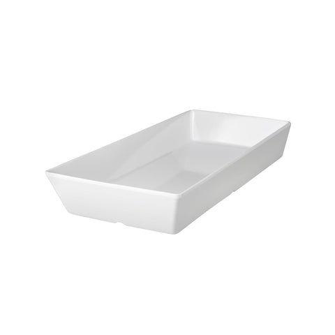 91077-W Rectangular Deep Dishes White Rectangular Deep Dish 500x200x50mm