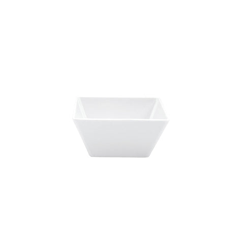 91222-W Square Bowls White Square Bowl 180x180x85mm