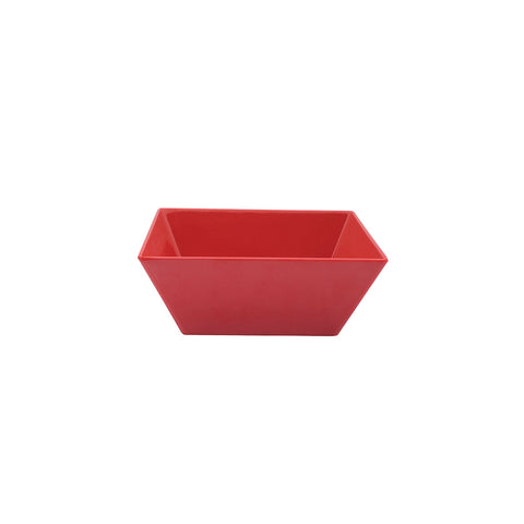 91226-R Square Bowls Red Square Bowl 300x300x115mm