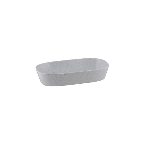 916632-W Ryner Melamine Stone White Rectangular Gastronorm Dishes 1/3 Size Rectangular Dish 325x175x65mm / 2.35Lt CH May Catering Supplies