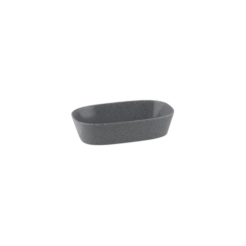 916642-GY Ryner Melamine Stone Grey Rectangular Gastronorm Dishes 1/4 Size Rectangular Dish 265x162x65mm / 1.65Lt CH May Catering Supplies